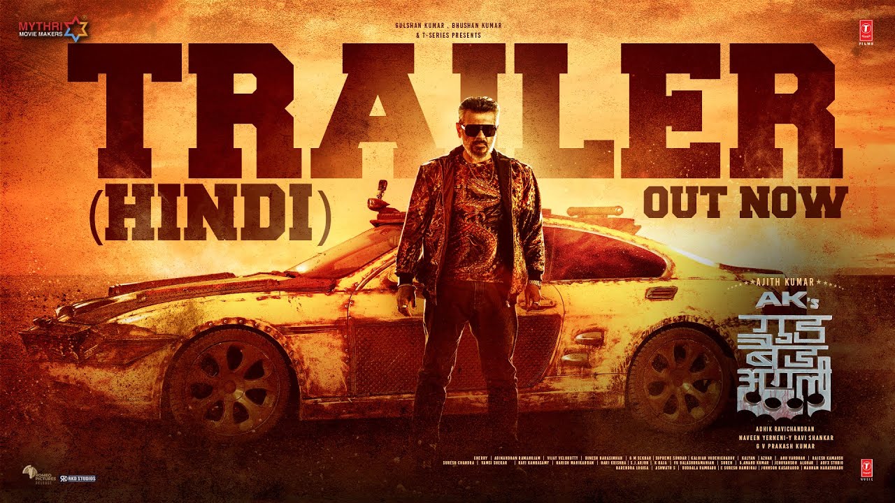 Good Bad Ugly Hindi Trailer: Ajith Kumar |Trisha |Adhik Ravichandran |Mythri Movie Makers |Bhushan K