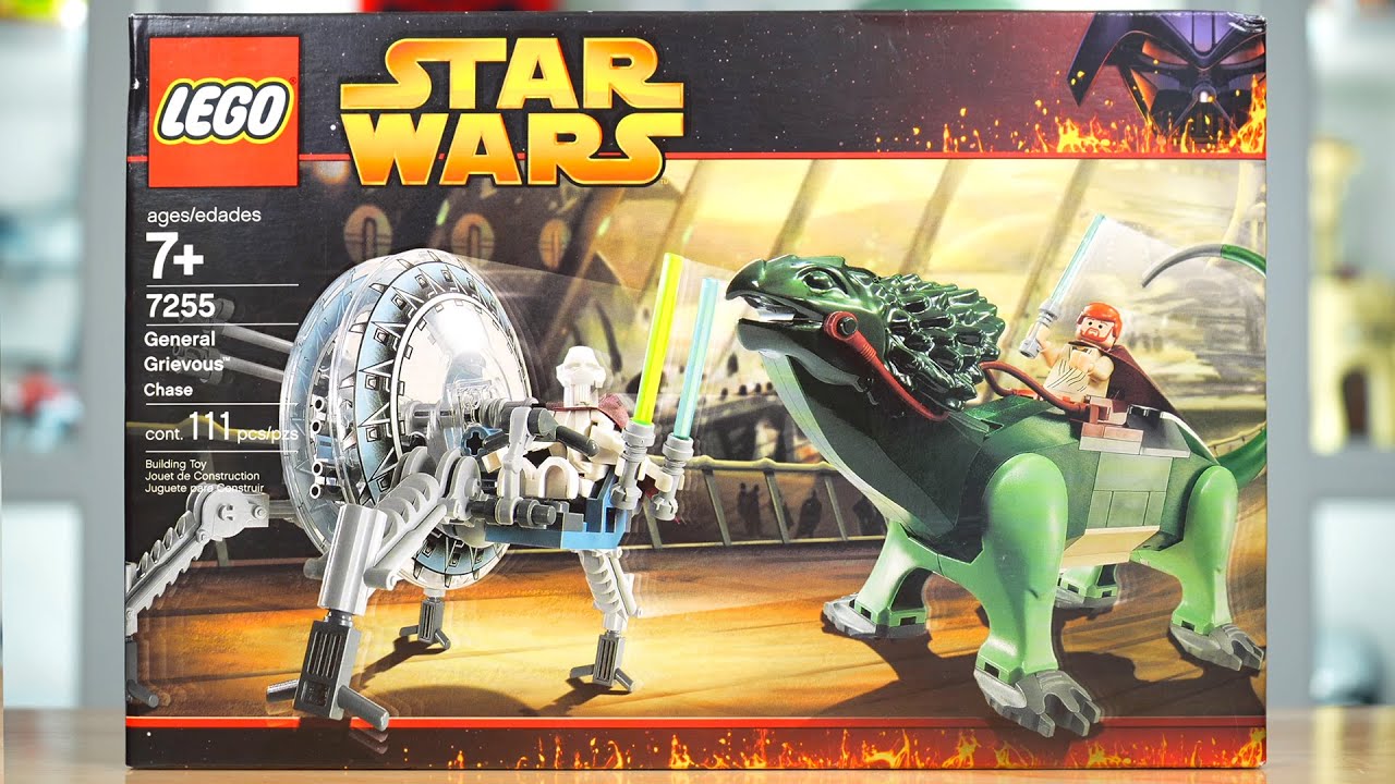 LEGO Star Wars 7255 GENERAL GRIEVOUS CHASE Review! (2005)