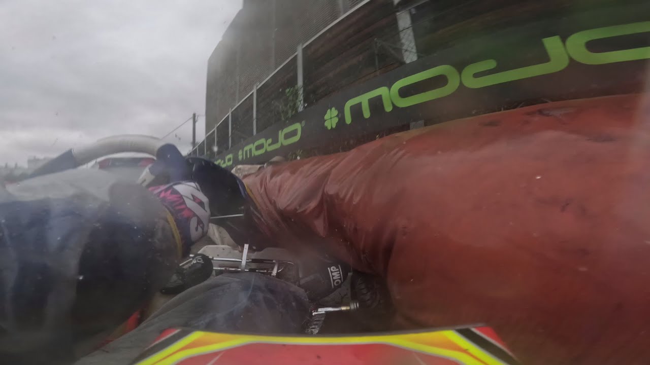 Felipe Nardo - Rotax - Steel Ring - Silesia Classic - Race 1 Highlights - Big crash and 16 overtakes