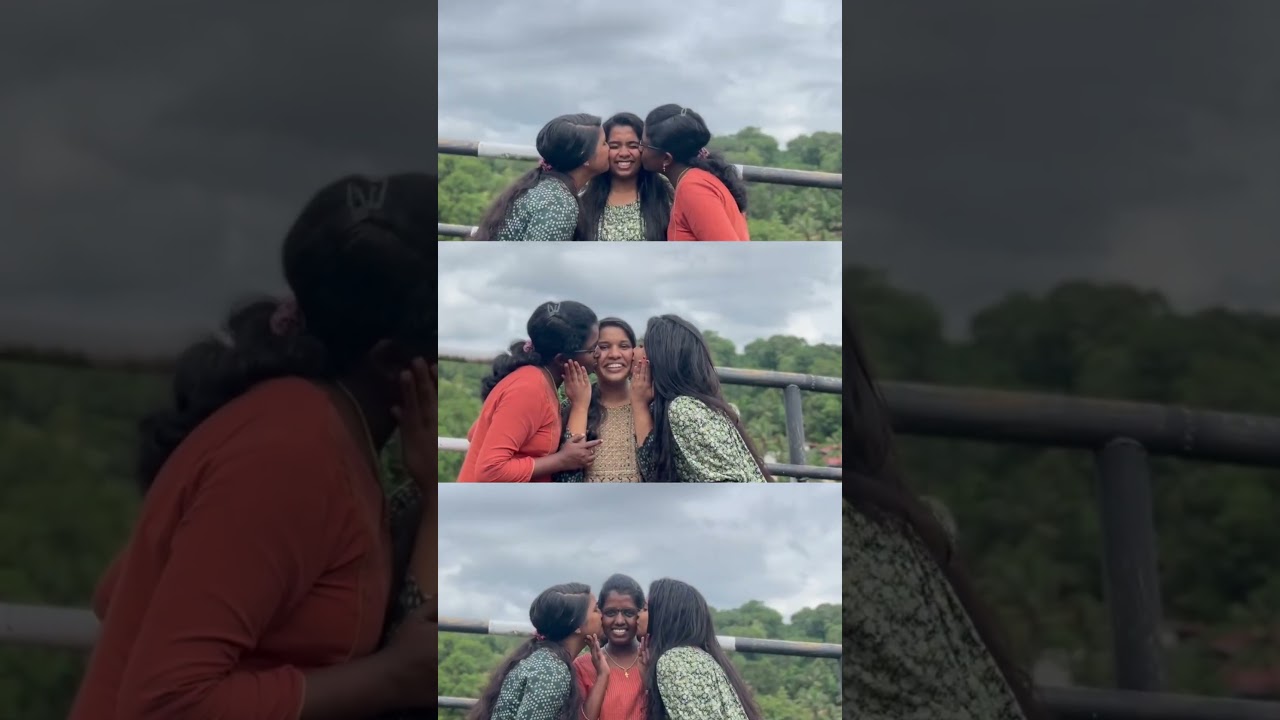 3 layer video reels for Instagram/split screen/#shortvideo
