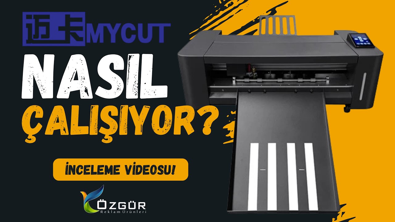 MYCUT FS350 Kırımlı Etiket Kesim ⚡️ | Özgür Reklam Ürünleri