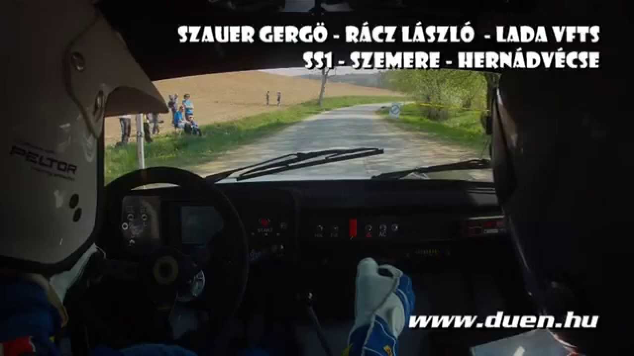 Szauer Gergő - 21.Steelvent Miskolc Rally - SS1 - Szemere