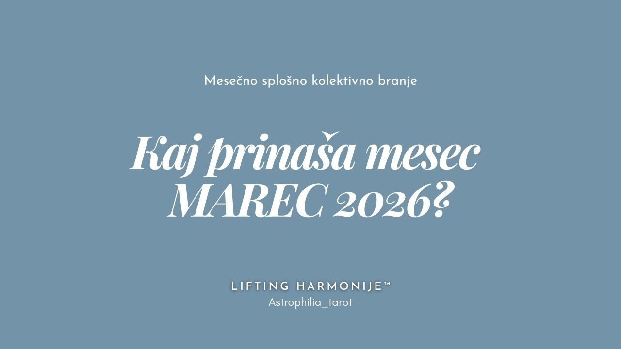 Ptički že čivkajo o MARCU 2026 🦋🌸🕊️