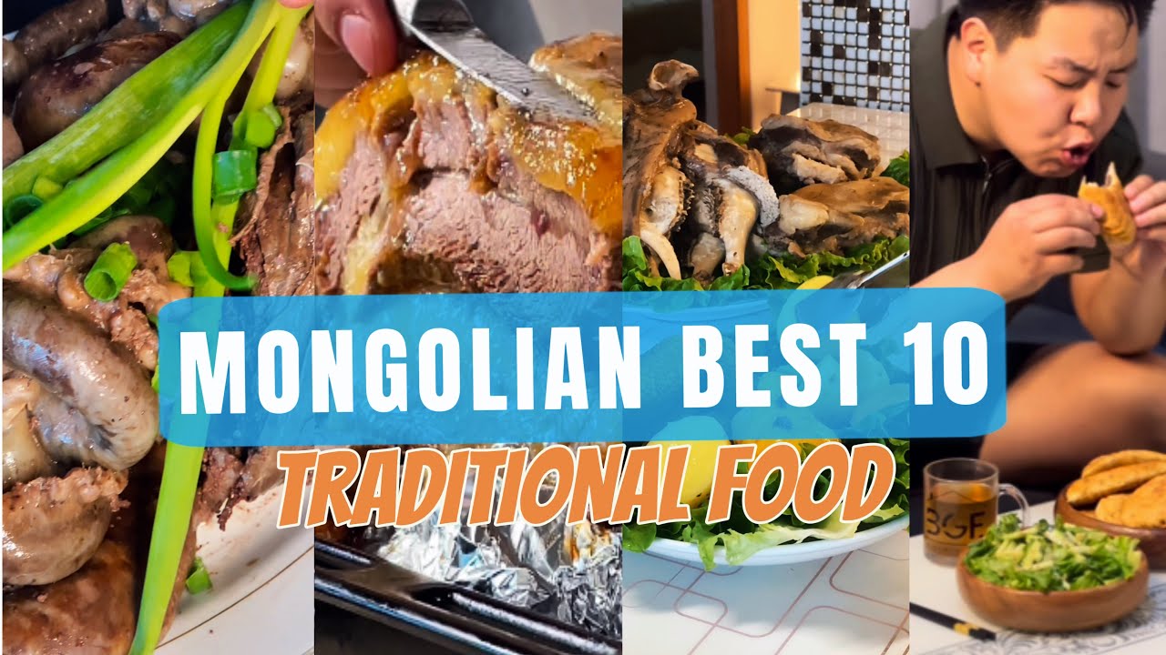 Mongolian 10 Best Traditional Food! COMPILATION!  #mongolia #mongolianfood #traditional  #cuisine
