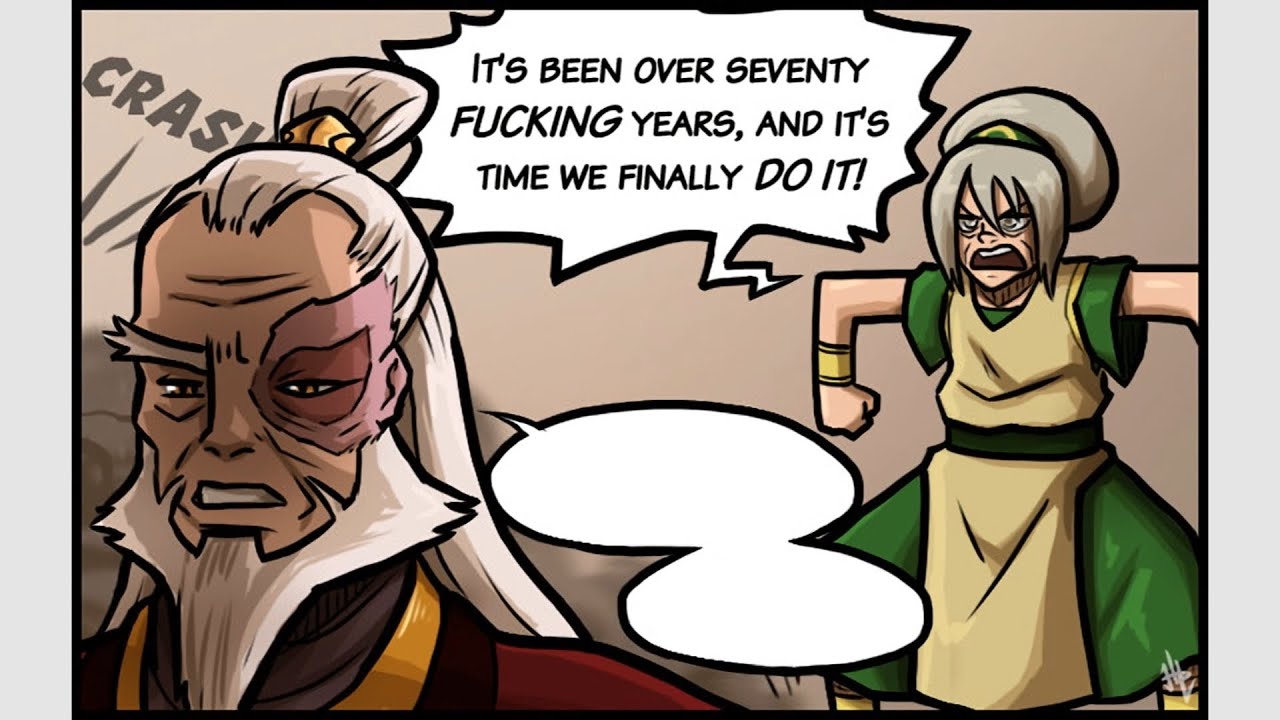 [Comic Dub] Avatar Legend Of Korra - Zuko's Promise