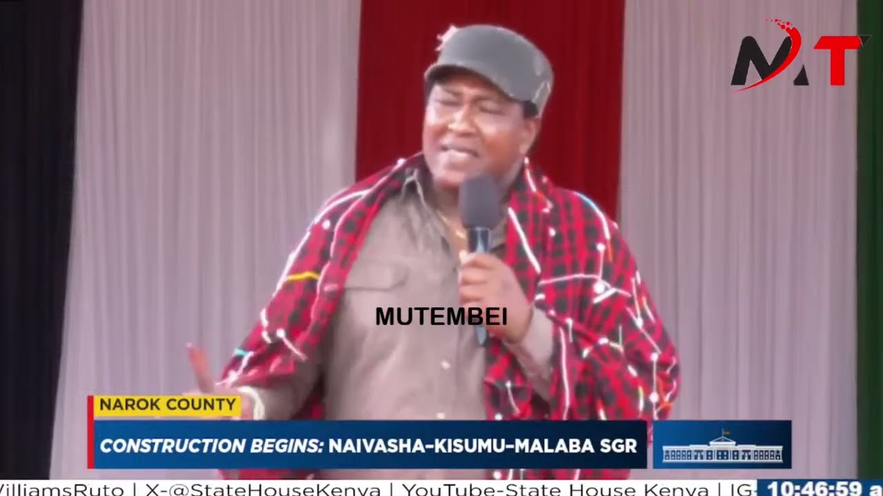 Listen to Ledama Ole Kina 5Minutes Speech in Narok in Front of Ruto!!