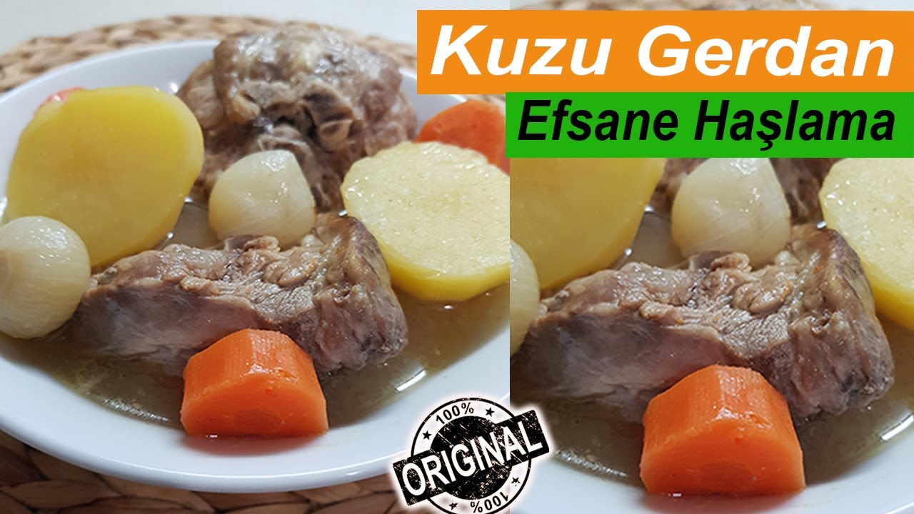 kuzu gerdan haşlama - kuzu gerdan nasıl pişirilir / kuzu gerdan tarifleri  !