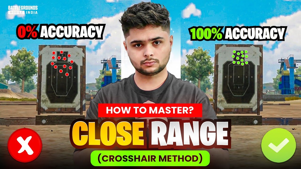 How to Improve Close Range Fights With CROSSHAIR METHOD | Close Range Tips & Tricks