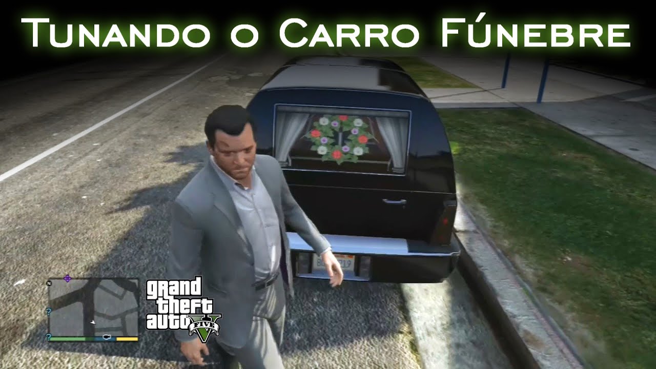 Tunando o Carro Fúnebre | GTA V [PT-BR]