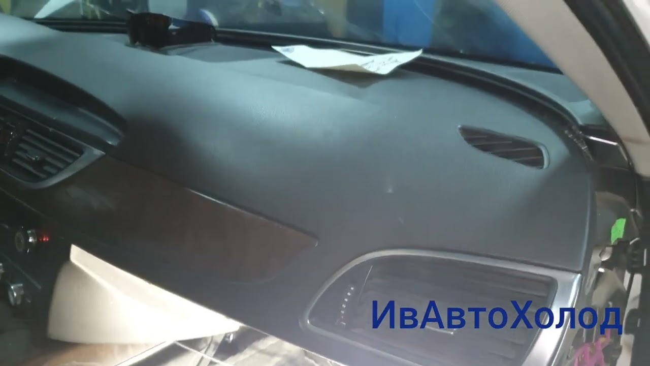 Замена радиатора печки Ауди а6 c7