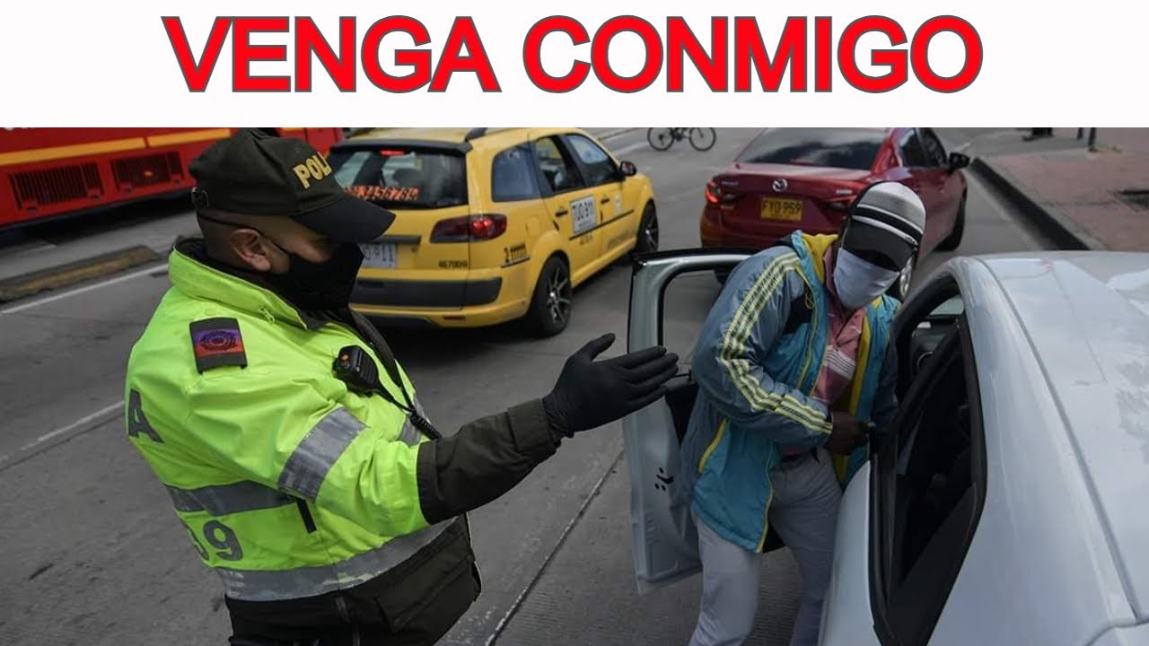 Estas OBLIGADO a ACOMPAÑAR al Policía o Agente de tránsito ?