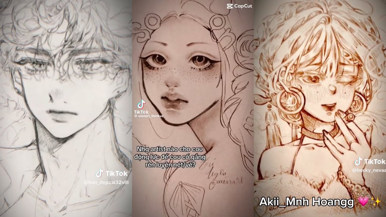 #12 tổng hợp tiktok tranh của các dân vẽ siuuu xinhhh 😚💦❤️‍🔥💍#drawing #art #tiktok #trending