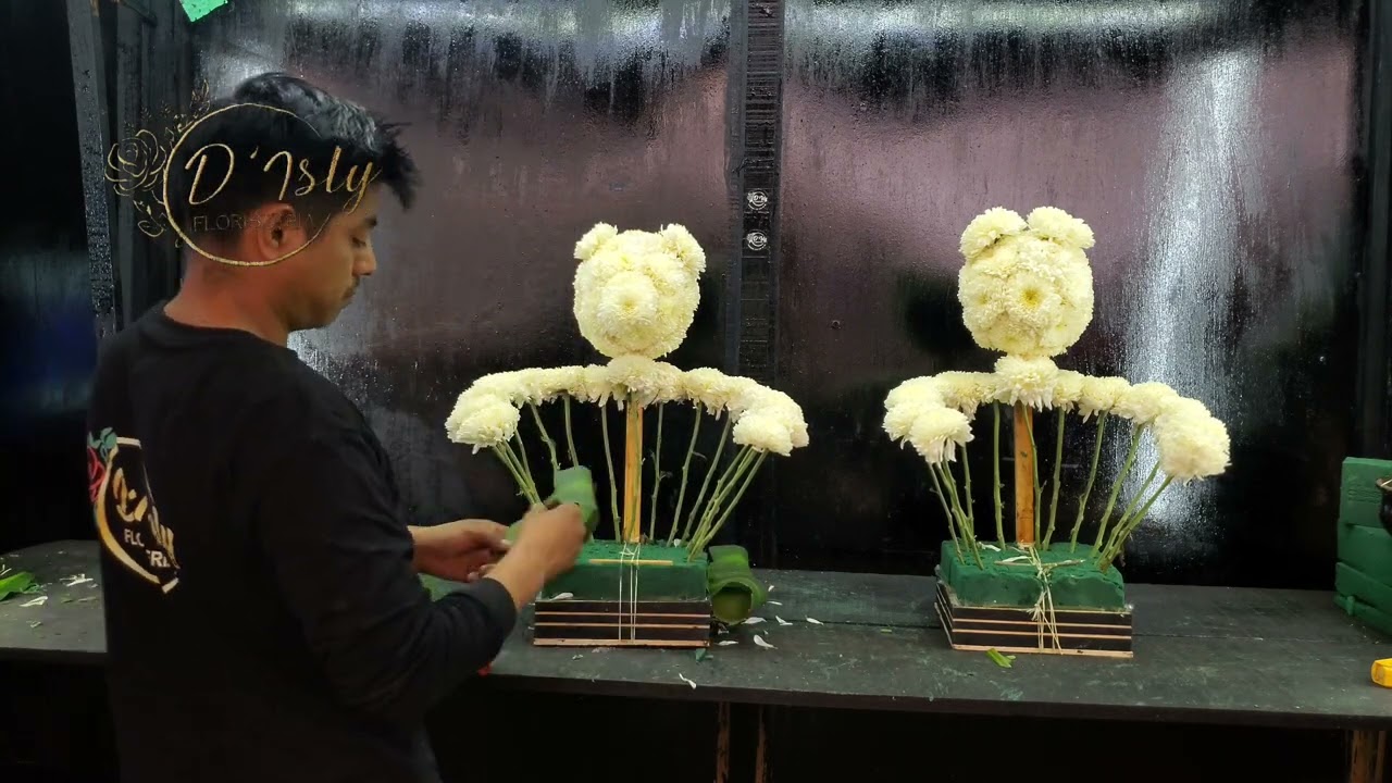 OSOS CON FLORES  abrazos de oso detalles con flores
