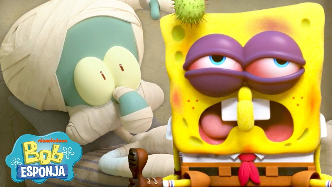 Kamp Koral | Os tombos mais malucos do Bob Esponja em Kamp Koral 🤕 | Compilado | Bob Esponja