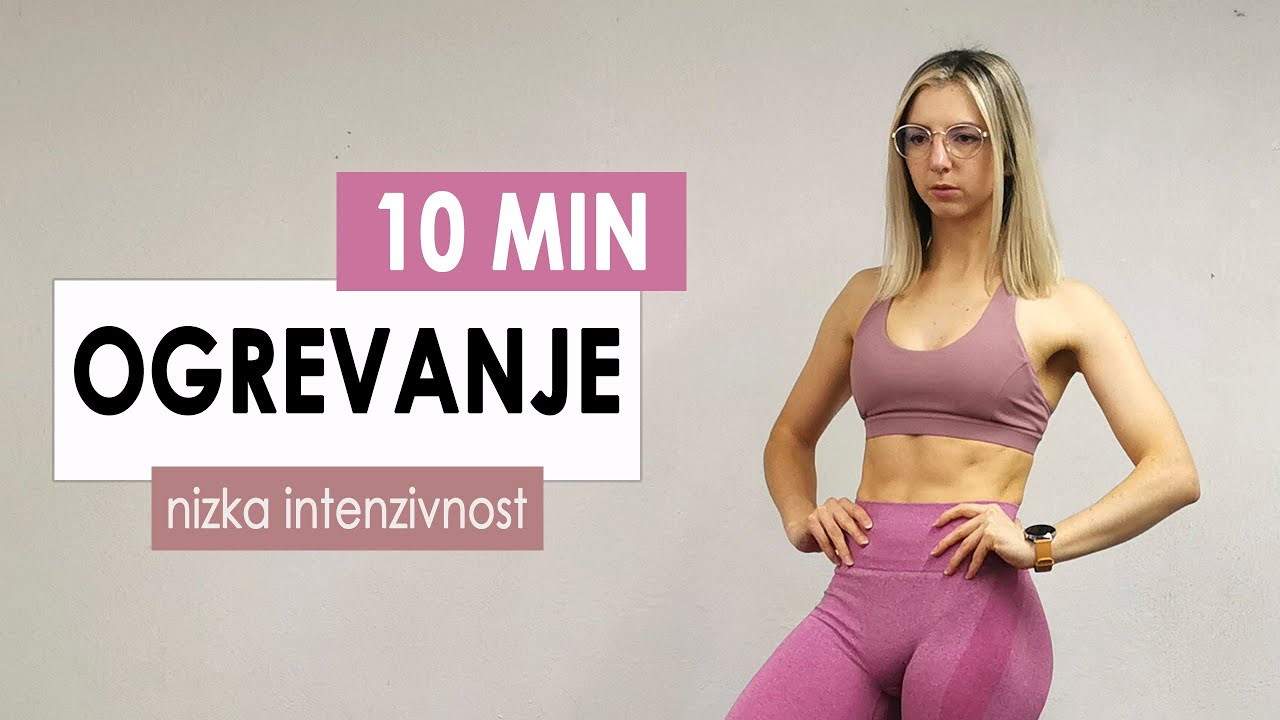 10 MIN OGREVANJE – nizka intenzivnost  | 10 Min Full Body WARM UP - Low Impact | Maricka Stakne