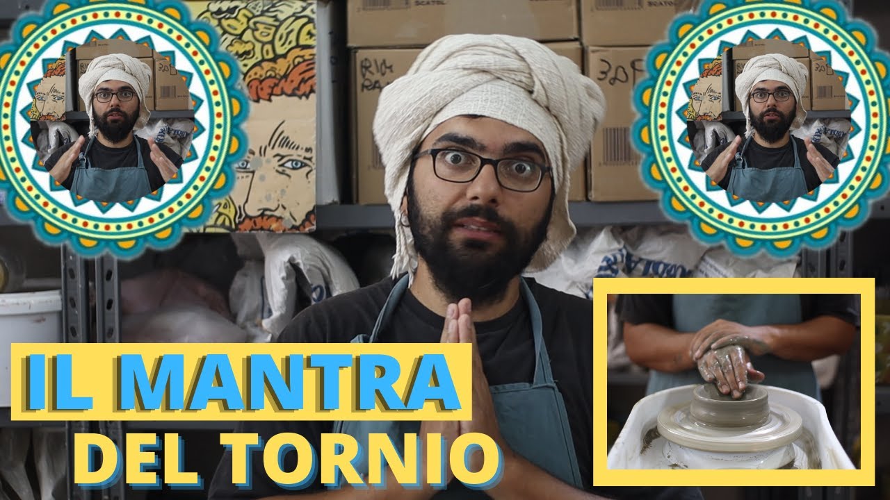 Il Mantra del Tornio. Come IMPARARE la Ceramica al Tornio.