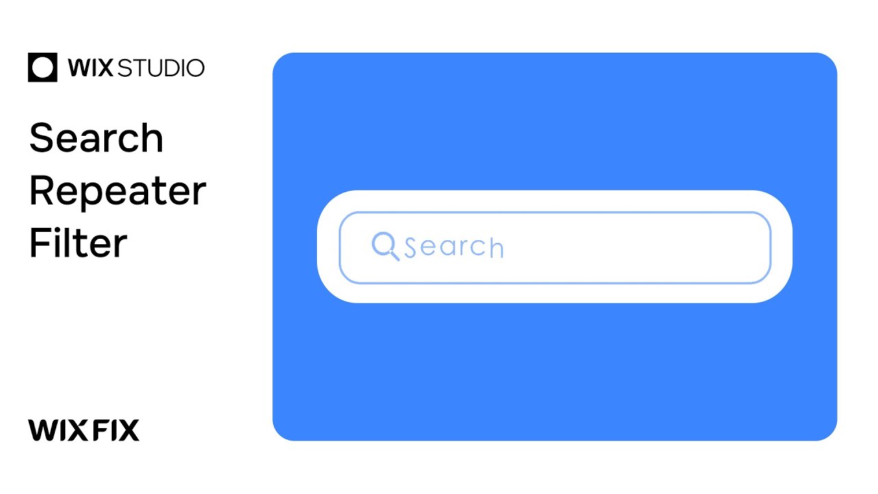 Filter Repeaters with Search Inputs in Wix | Wix Fix