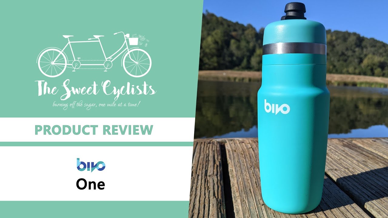 Bivo One Stainless Steel Cycling Water Bottle Review - feat Push Pull Nozzle + Gravity Flow Cap