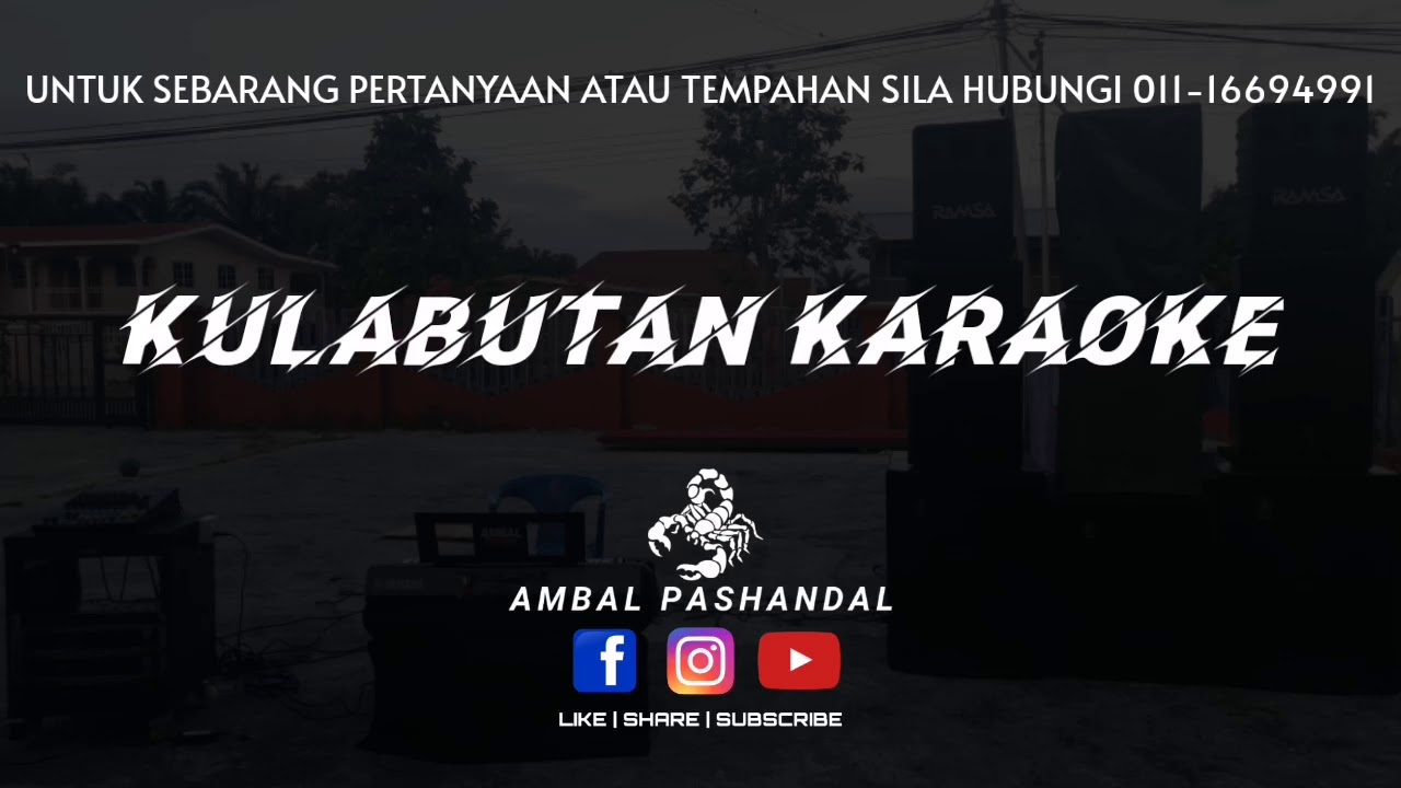 KULABUTAN KARAOKE TANPA VOKAL | LAGU BAJAU SULUK