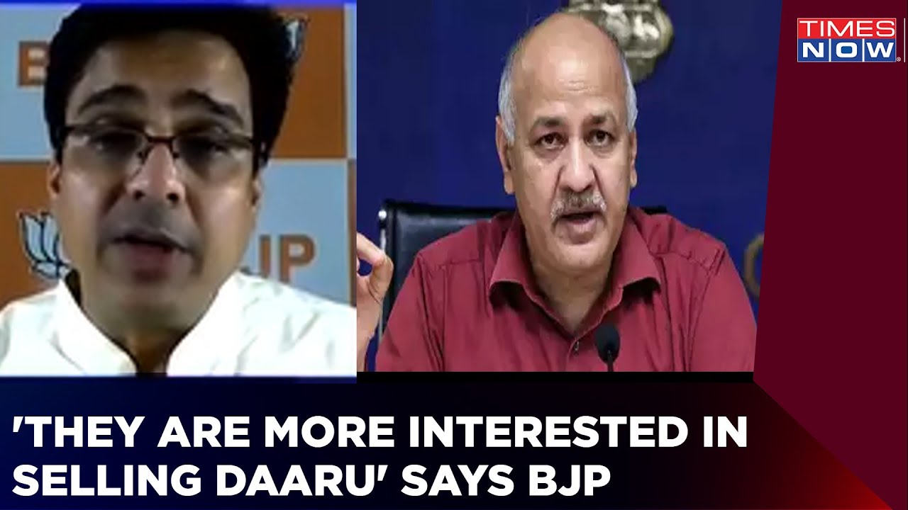 'These People More Interested In Selling Daaru': BJP Spokesperson To AAP | Manish Sisodia | Kejriwal