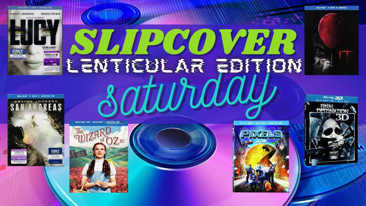 Slipcover Saturday - Lenticular Slipcover Edition