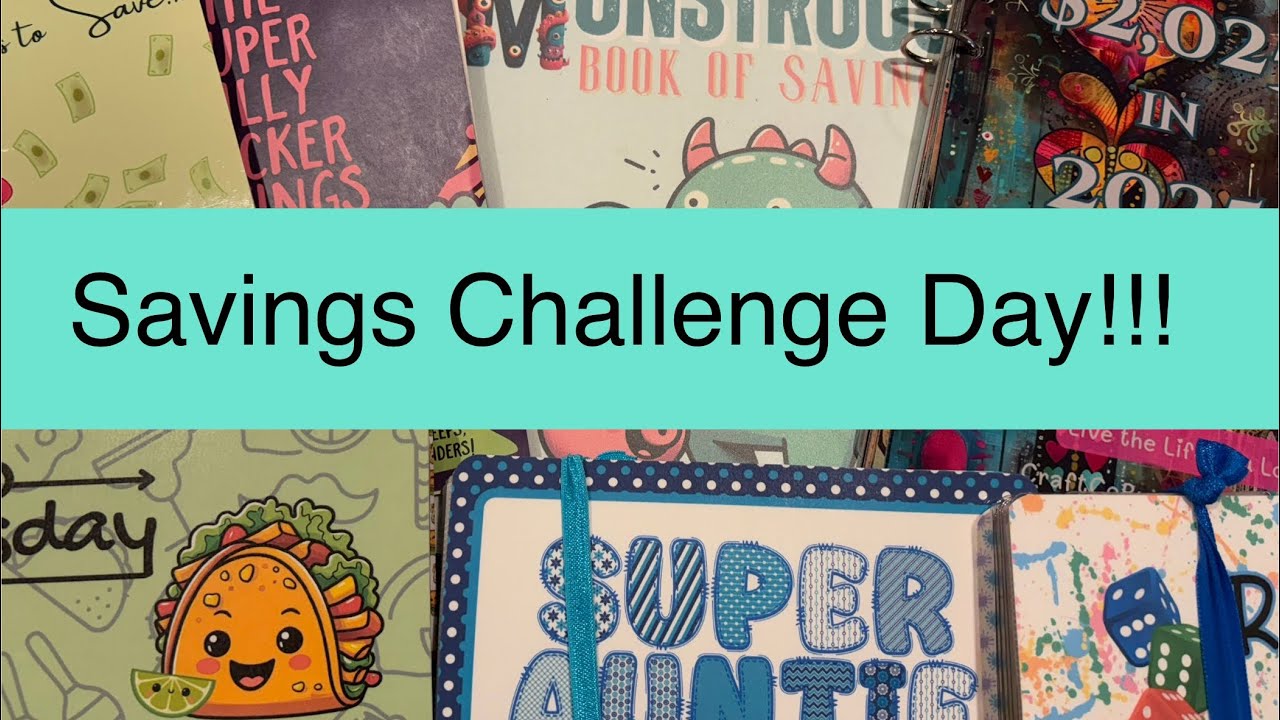 Cash Stuffing Savings Challenges l $180 l July W2