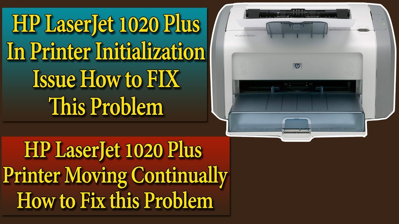 HP LaserJet 1020 Plus Printer Moving Continually | Toner Cartridge Printing Defects