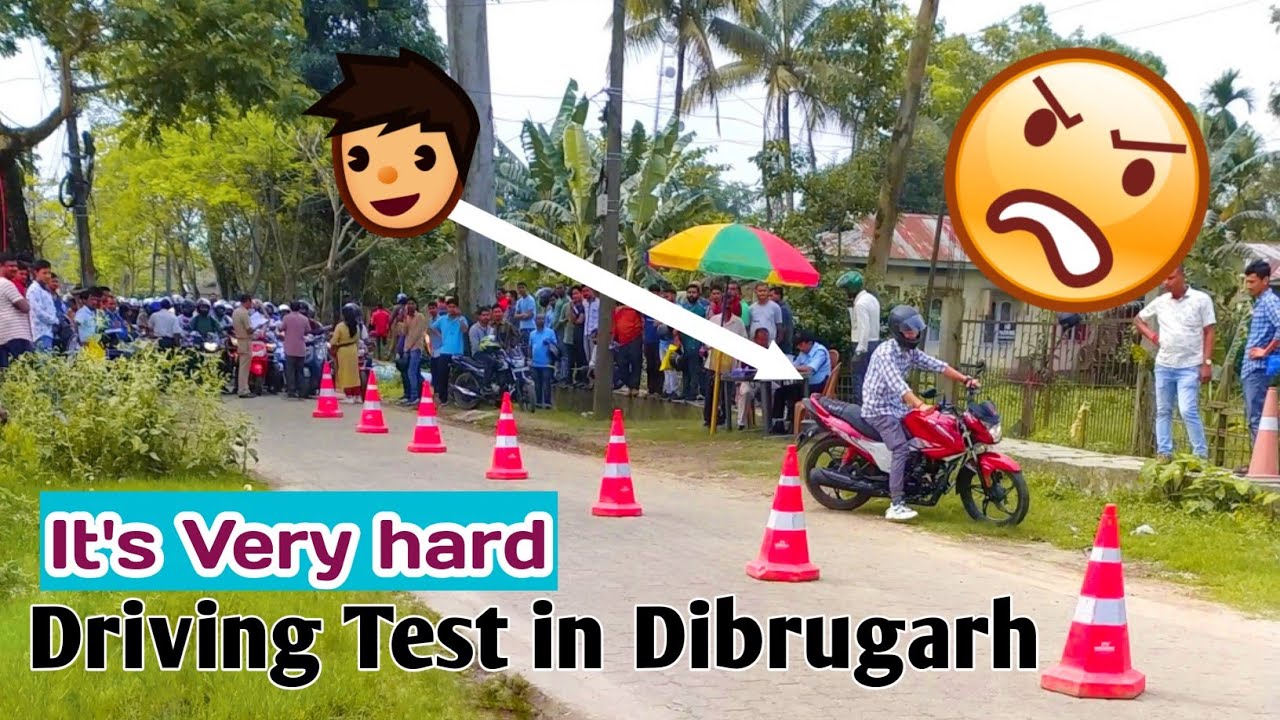 Driving Test Drive 🏍️ in Assam DTO Dibrugarh // #drivinglicence #vlogger