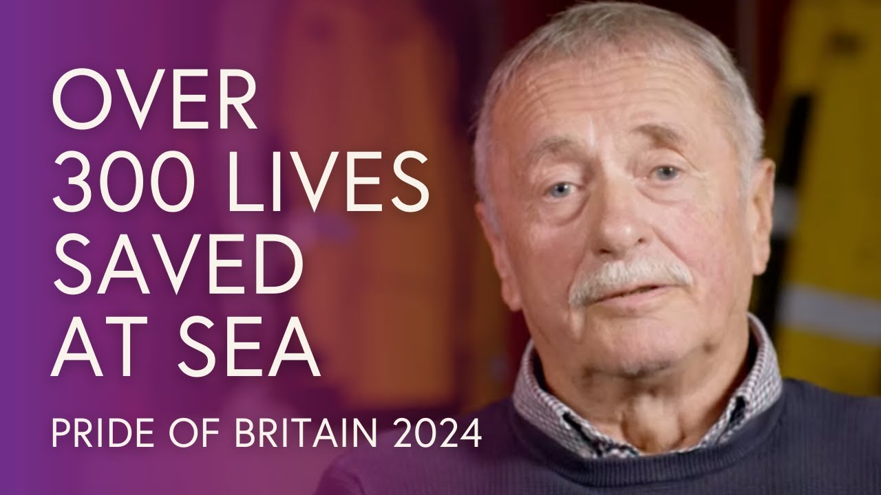 Hewitt Clark: 319 Lives Saved at Sea Off the Coast of Britain | Pride Of Britain 2024
