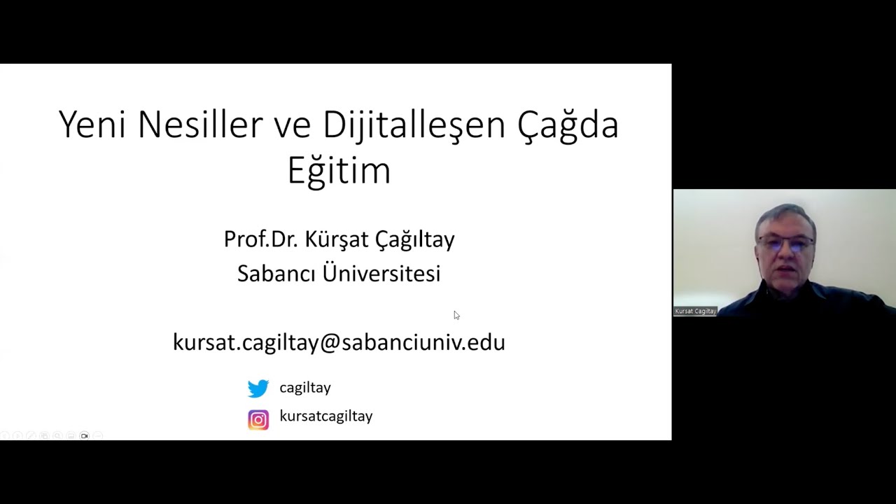 Söyleşiler Serisi 11 - Prof. Dr. Kürşat ÇAĞILTAY ile İnternetin Sağladığı Fırsatlar üzerine
