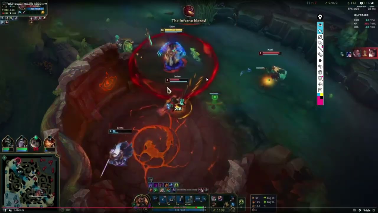 Diamond Udyr vs Nunu,