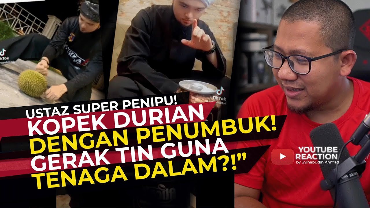 #405 Ustaz Tiktok Kebal! Fuh, Kopek Durian guna Penumbuk Saja! Tarik Tin Guna Tenaga Dalam! Percaya?