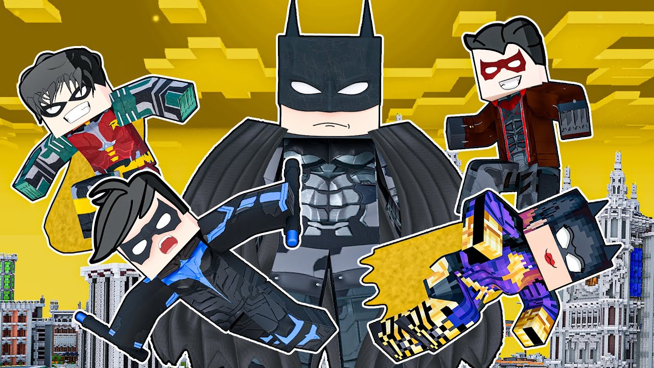 FAMILIA BATMAN - O FILME | Minecraft