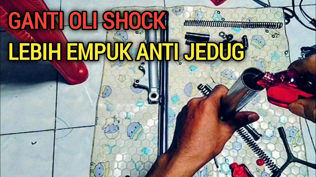 CARA MUDAH GANTI OLI SHOCK DEPAN RX KING TETAP EMPUK DAN NYAMAN