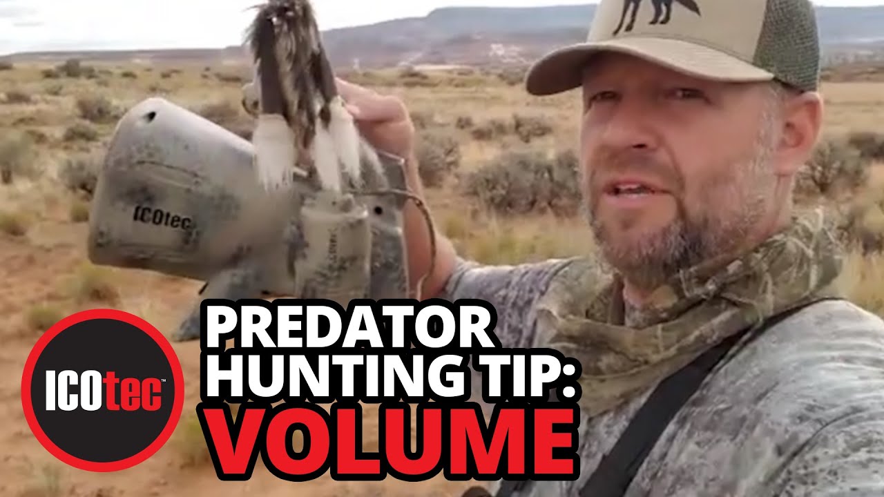 Coyote Hunting Tip | Volume Levels | ICOtec Prostaff Team Utah's Doug Christiansen | tecTIP