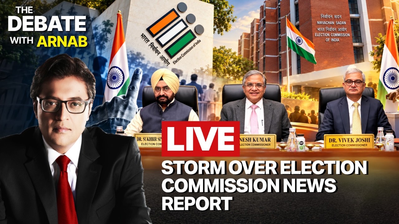 Debate With Arnab LIVE: Huge Row Over Report On Election Commission&rsquo;s Functioning