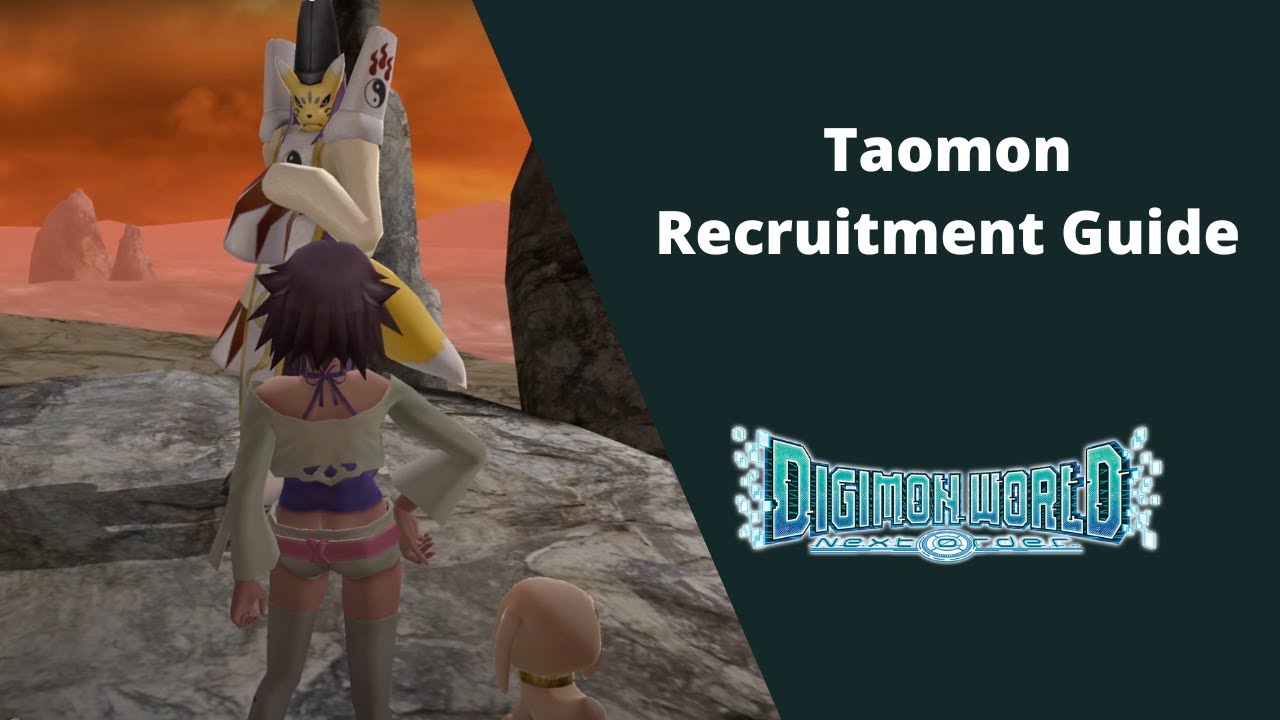 Taomon Recruitment Guide - Digimon World Next Order - 100% Walkthrough Guide 12