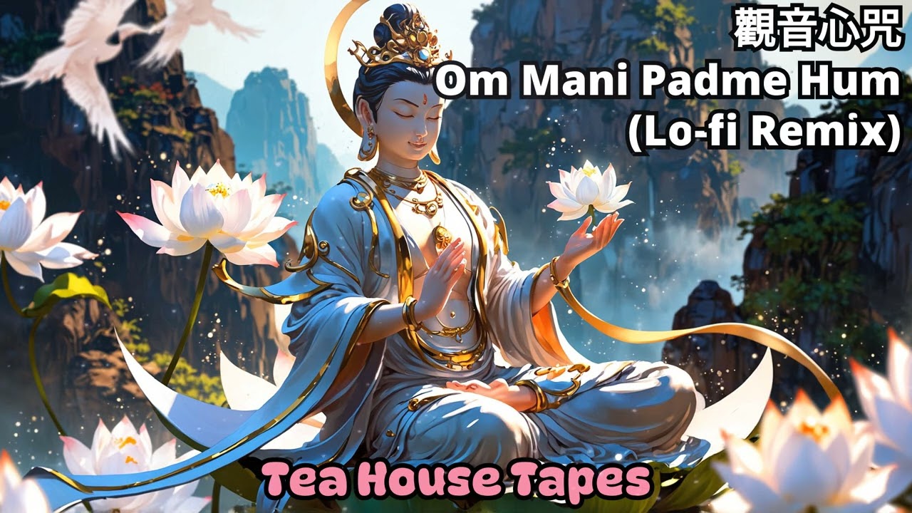 觀音心咒｜Om Mani Padme Hum (Lo-fi Remix) - 1 Hour Buddhist Music for Relaxation, Healing, Focus