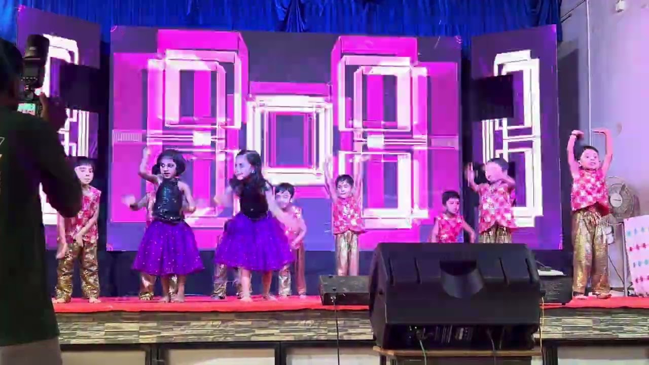 Guleba dance by lkg kids 