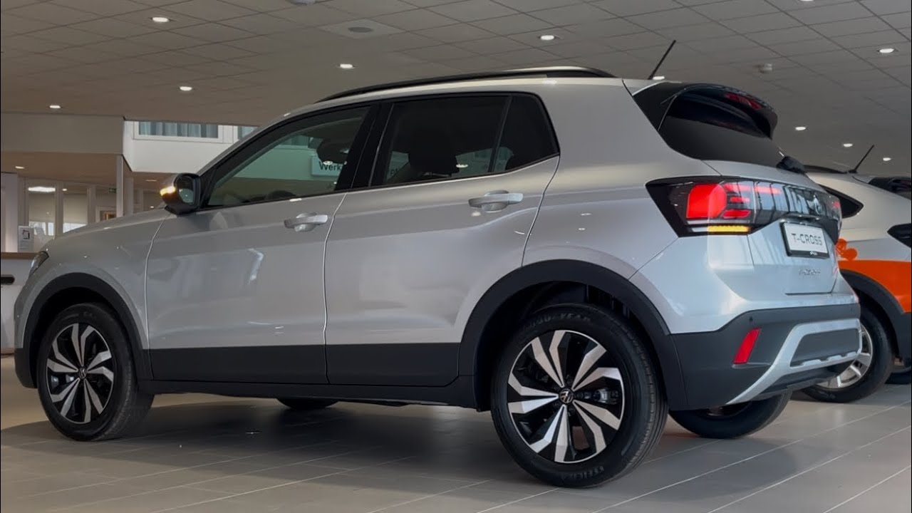 Volkswagen NEW T-Cross Life 2025 Reflex Silver Metal 17 Inch Manila Walk Around & Detail inside
