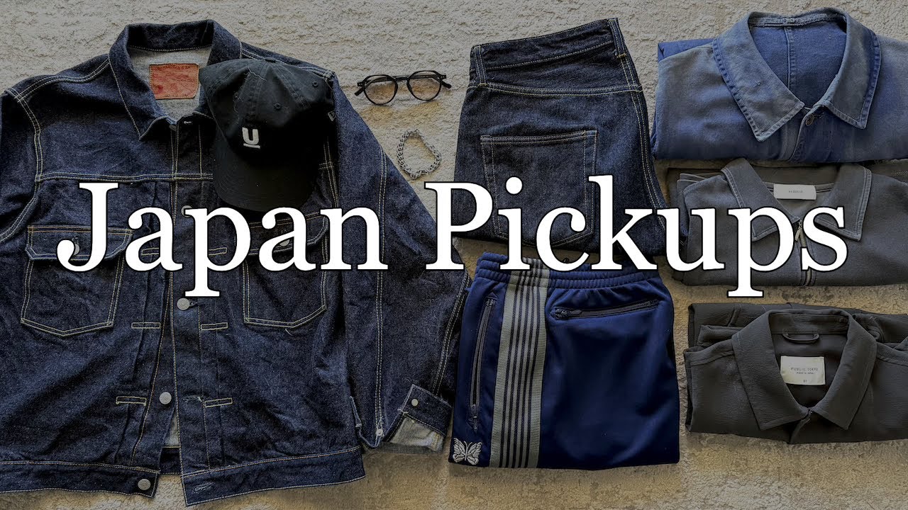 Я потратил 1000 долларов на одежду в Японии (джинсовая ткань Selvedge Denim, Needles, Vintage, Pu...