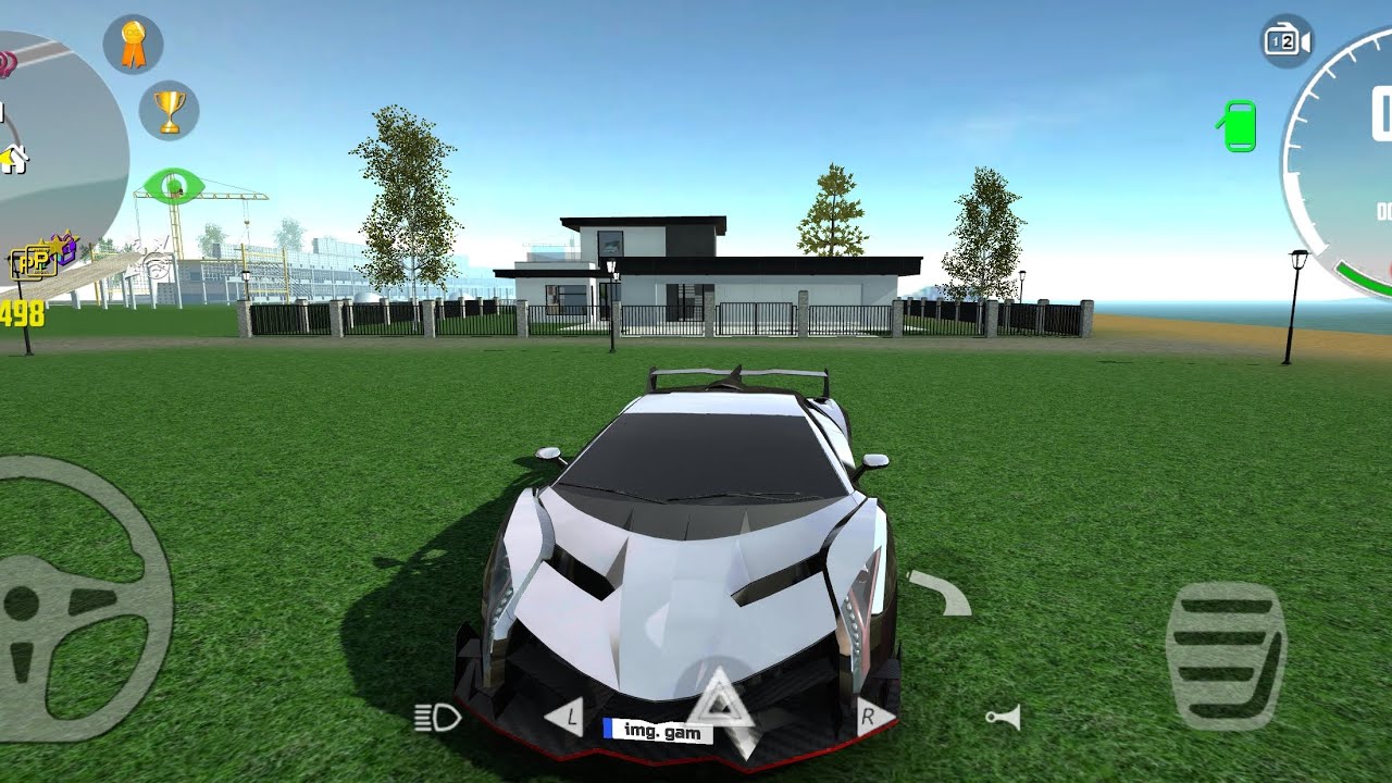 Lamborghini in car simulator 2