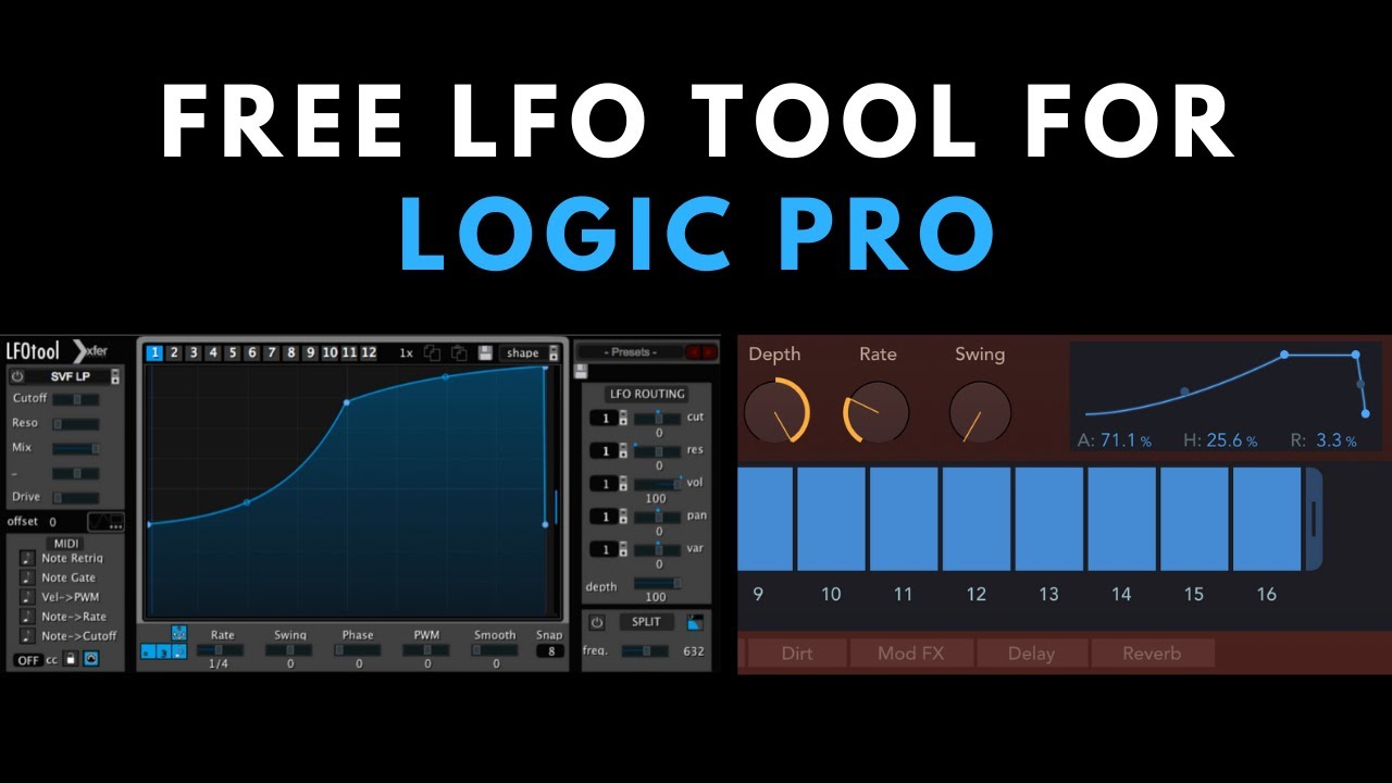 Free LFO Tool for Logic Pro