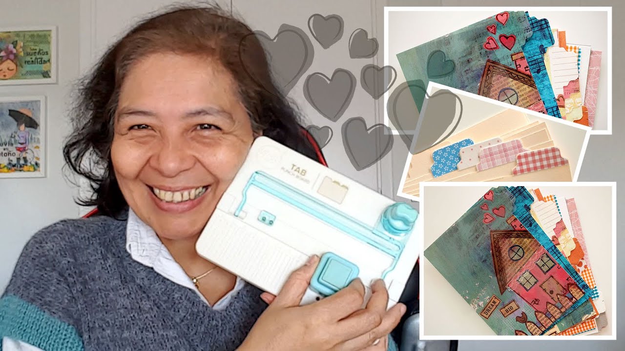 TAB PUNCH BOARD en  CENTÍMETROS | Tutorial