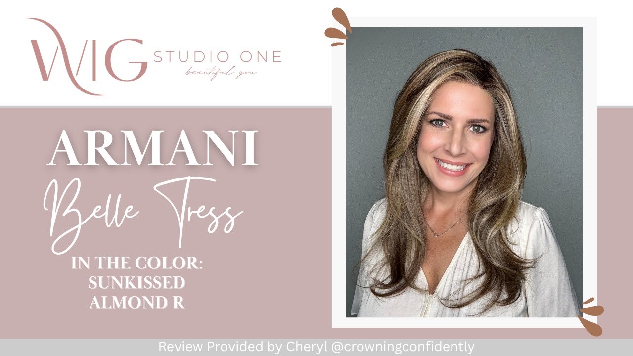 Belle Tress | ARMANI Wig Review | Sunkissed Almond R | Wig Studio 1
