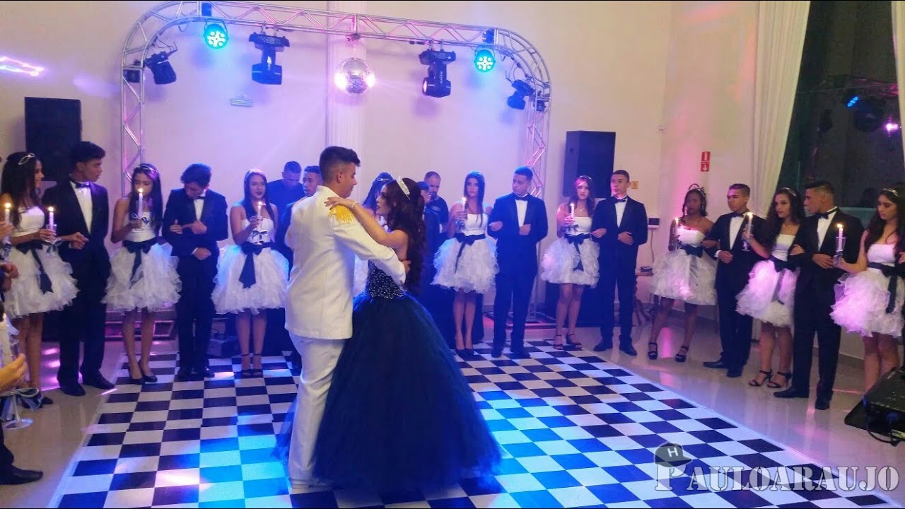 Valsa com os 15 casais - Aniversário Stefany - (PAULOARAUJO)