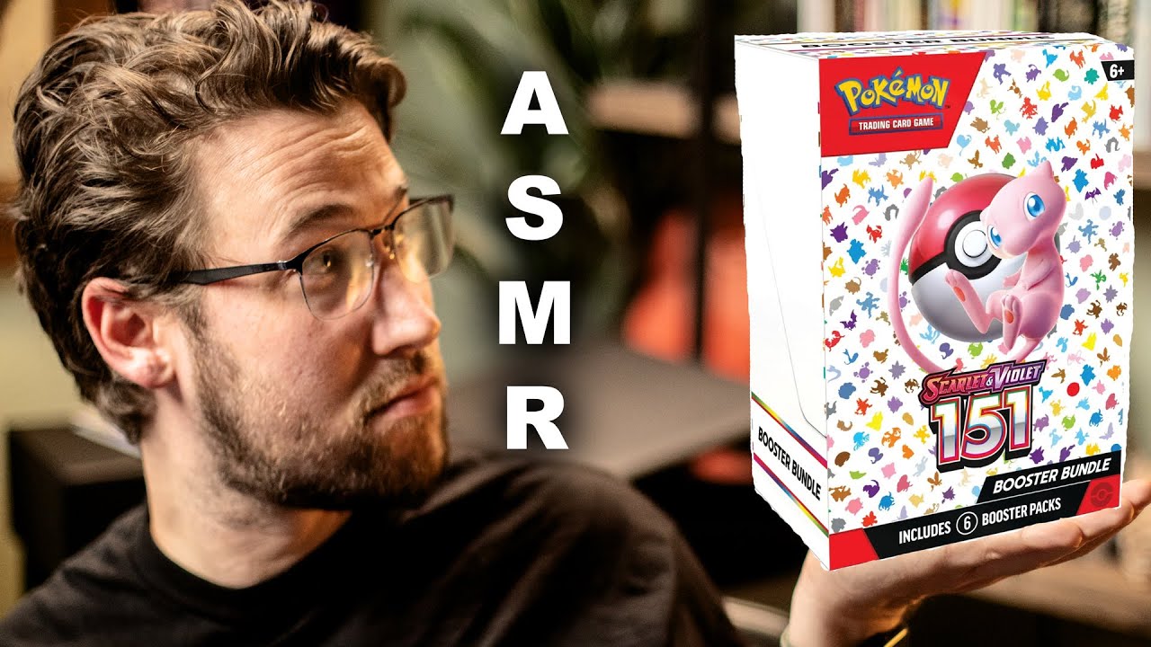 [ASMR] Opening Some Pokemon 151 Booster Packs (Soft Spoken and Whispering)