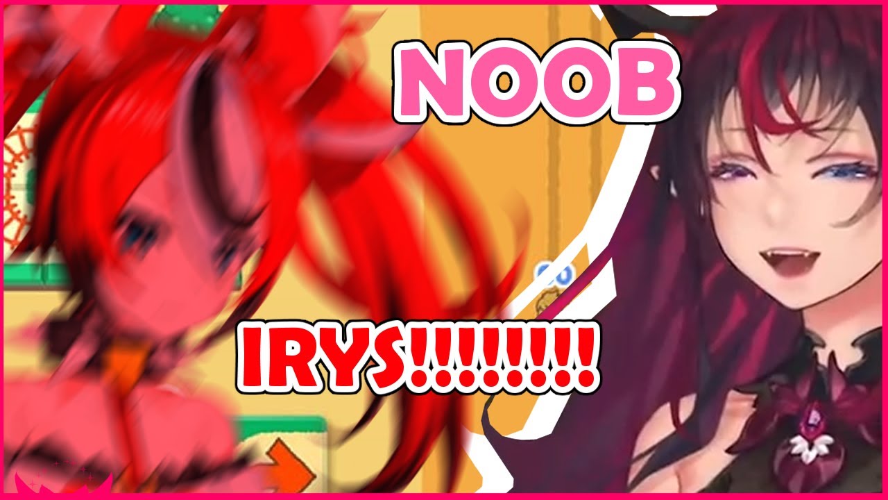 Bae gets Tryhard just to beat her ex-wife IRyS 【BaeRyS clips】