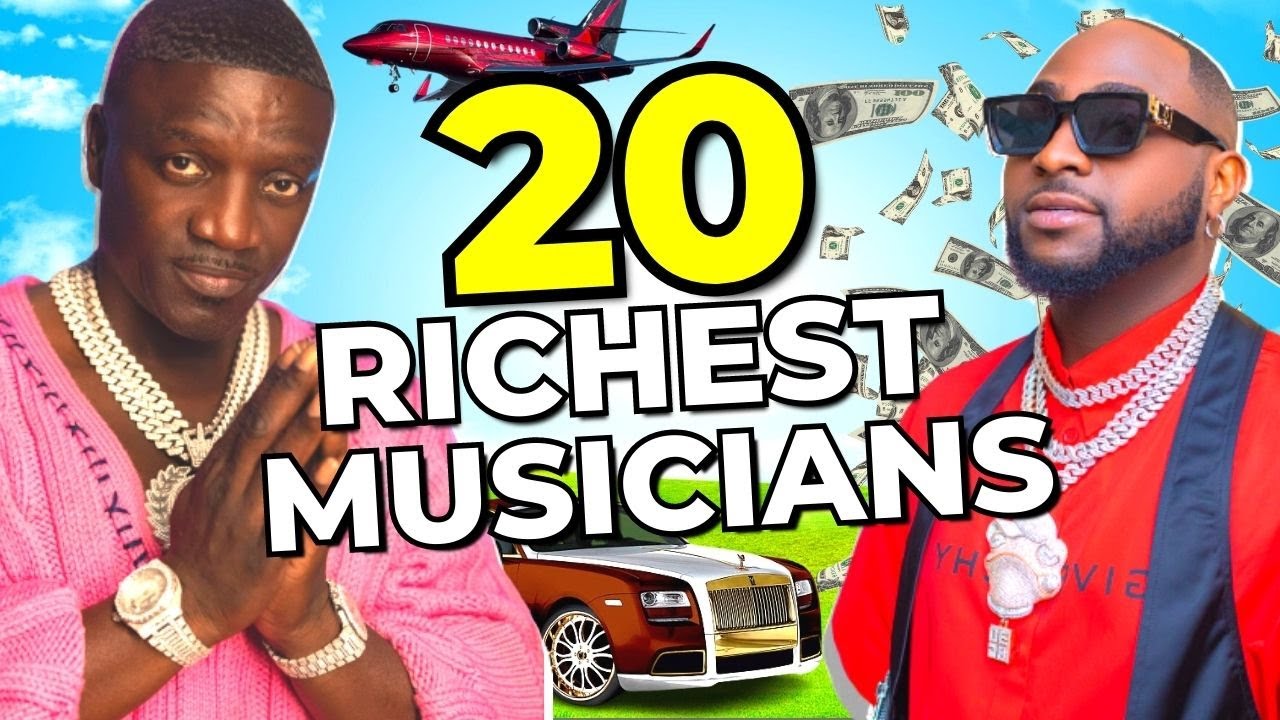 Top 20 Richest musicians in Africa according To Forbes