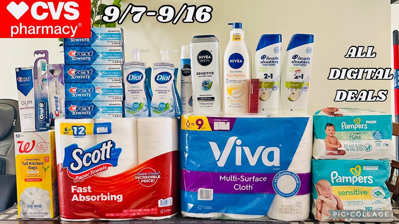 CVS HAUL ALL DIGITAL DEALS || 9/7-9/13 || stocking up for my personal stockpile 